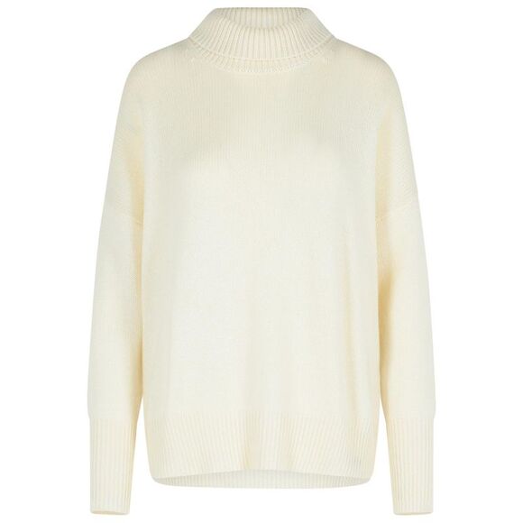 Lisa Yang 'Heidi' Cream Cashmere Sweater Women